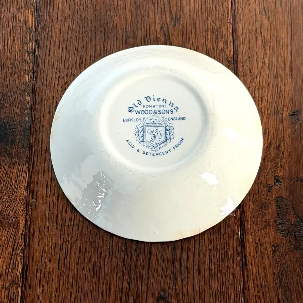 Vintage Old Vienna Wood & Sons English Ironstone Finger Bowls Set of 4